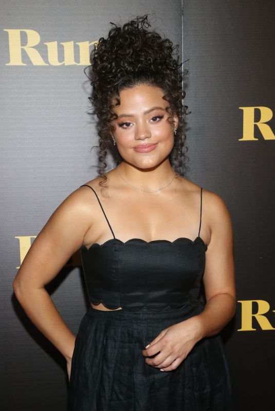 SARAH JEFFERY at Runt Premiere in Los Angeles 09/22/2021