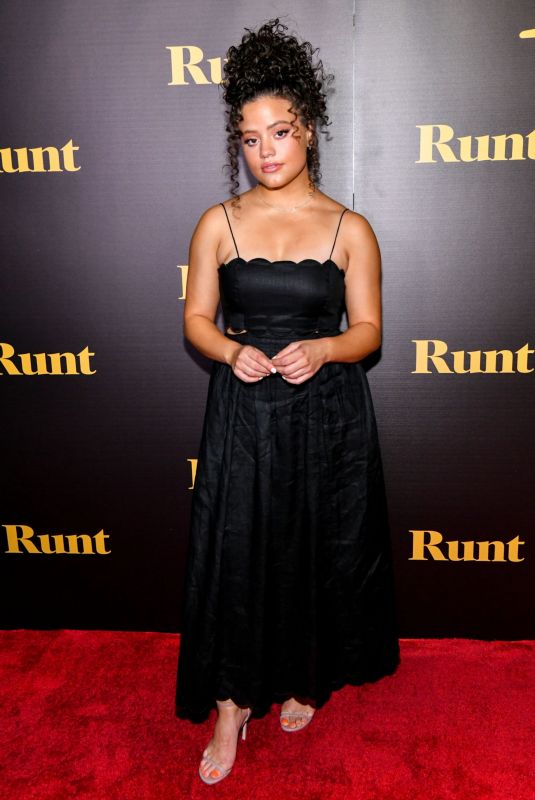 SARAH JEFFEY at Runt Premiere in Los Angeles 09/22/2021