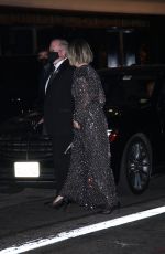 SARAH PAULSON Leaves Academy Museum of Motion Pictures Opening Gala 2021 in Los Angeles 09/25/2021