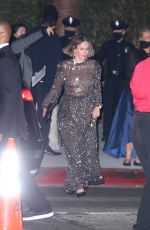 SARAH PAULSON Leaves Academy Museum of Motion Pictures Opening Gala 2021 in Los Angeles 09/25/2021