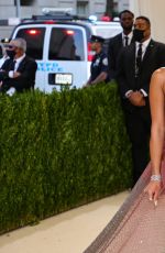 SAWEETIE at 2021 Met Gala in New York 09/13/2021