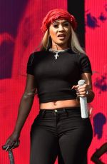 SAWEETIE Performs on at 2021 Iheartradio Music Festival in Las Vegas 09/19/2021