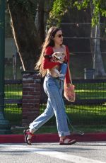 SCOUT WILLIS Out with Her Dog at a Park in Glendale 09/06/2021