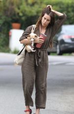 SCOUT WILLIS Out with Her Dog in Los Angeles 08/31/2021