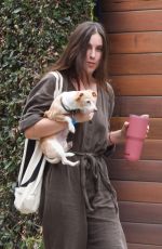 SCOUT WILLIS Out with Her Dog in Los Angeles 08/31/2021
