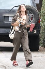 SCOUT WILLIS Out with Her Dog in Los Angeles 08/31/2021