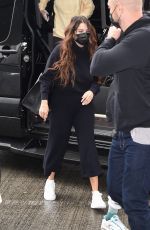 SELENA GOMEZ Arrives at JFK Airport in New York 09/09/2021