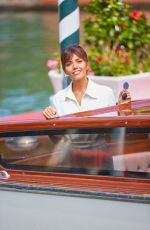 SERENA ROSSI Arrives at Hotel Excelsior in Venice 08/31/2021