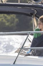 SHAKIRA at a Yacht on Vacation in Girona 08/28/2021