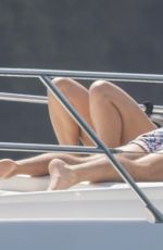 SHAKIRA at a Yacht on Vacation in Girona 08/28/2021