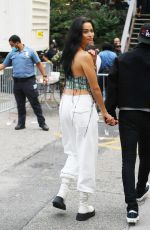 SHANINA SHAIK Arrives at Global Citizen at Central Park in New 09/25/2021