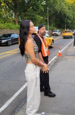 SHANINA SHAIK Arrives at Global Citizen at Central Park in New 09/25/2021