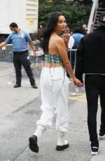SHANINA SHAIK Arrives at Global Citizen at Central Park in New 09/25/2021