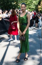 SHANINA SHAIK Arrives at Michael Kors Shot at 2021 New York Fashion Week 09/10/2021