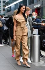 SHANINA SHAIK Arrives at Revolve Event at NYFW in New York 09/09/2021