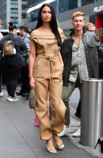 SHANINA SHAIK Arrives at Revolve Event at NYFW in New York 09/09/2021