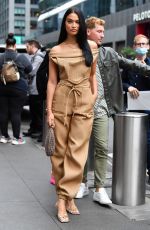 SHANINA SHAIK Arrives at Revolve Event at NYFW in New York 09/09/2021