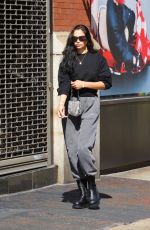 SHANINA SHAIK Out and About in New York 09/25/2021