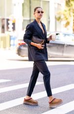 SHANINA SHAIK Out for Coffee in New York 09/11/2021