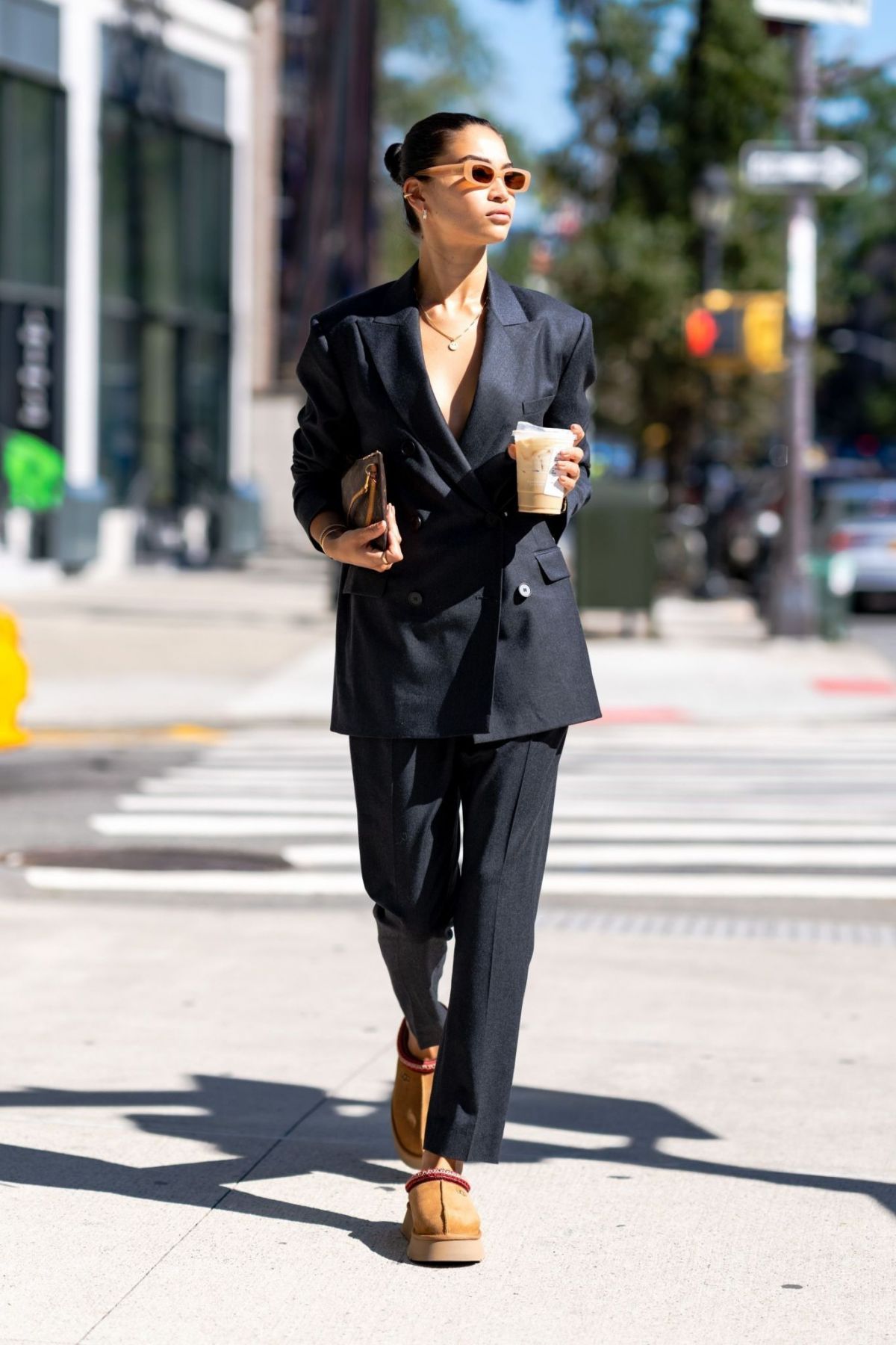 SHANINA SHAIK Out for Coffee in New York 09/11/2021 – HawtCelebs