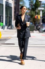SHANINA SHAIK Out for Coffee in New York 09/11/2021