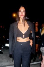 SHANINA SHAIK Out for Dinner at Catch LA in West Hollywood 09/17/2021