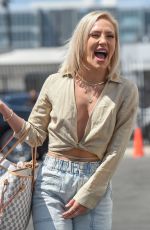 SHARNA BURGESS Arrives at Dancing With the Stars Rehearsals in Los Angeles 09/03/2021