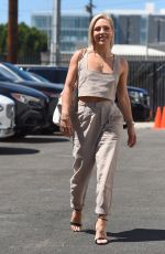 SHARNA BURGESS at Dancing With the Stars, Season 30 Rehearsals in Los Angeles 09/04/2021