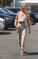 SHARNA BURGESS at Dancing With the Stars, Season 30 Rehearsals in Los Angeles 09/04/2021