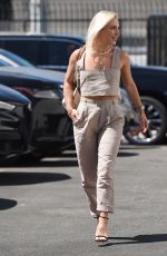 SHARNA BURGESS at Dancing With the Stars, Season 30 Rehearsals in Los Angeles 09/04/2021