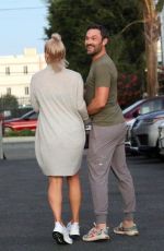 SHARNA BURGESS Leaves Dance Practice in Los Angeles 09/18/2021