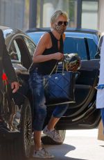 SHARON STONE Out in Zurich 09/24/2021