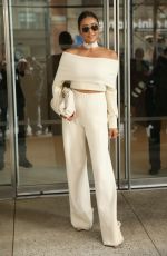 SHAY MITCHELL Arrives at Altuzarra SS22 Show at New York Fashion Week 09/12/2021