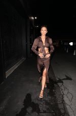 SHAY MITCHELL Night Out in Los Angeles 09/22/2021