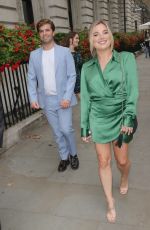 SIAN WELBY Leaves TRIC Awards in London 09/15/2021