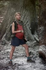 SIENNA MILLER on the Set of an Untitled Movie in New York 08/30/2021