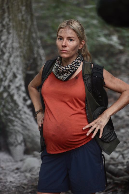SIENNA MILLER on the Set of an Untitled Movie in New York 08/30/2021