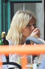 SIENNA MILLER Out for Lunch at Bar Pitti in New York 09/22/2021