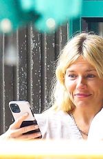 SIENNA MILLER Out for Lunch at Bar Pitti in New York 09/22/2021