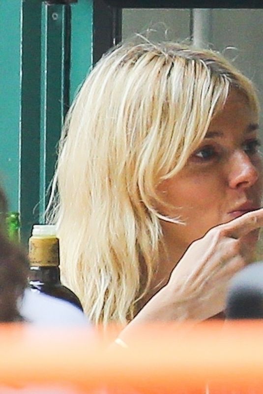 SIENNA MILLER Out for Lunch at Bar Pitti in New York 09/22/2021