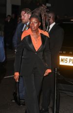 SIMBI AJIKAWO at British Vogue and Tiffany & Co Celebrate Fashion and Film in London 09/20/2021