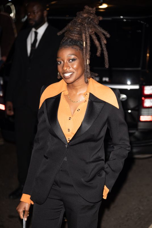 SIMBI AJIKAWO at British Vogue and Tiffany & Co Celebrate Fashion and Film in London 09/20/2021