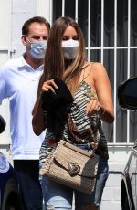 SOFIA VERGARA in Ripped Denim Leaves a Spa in West Hollywood 09/17/2021