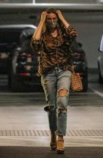 SOFIA VERGARA in Ripped Denim Out in Beverly Hills 09/24/2021