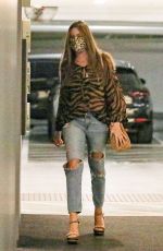 SOFIA VERGARA in Ripped Denim Out in Beverly Hills 09/24/2021