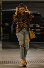 SOFIA VERGARA in Ripped Denim Out in Beverly Hills 09/24/2021