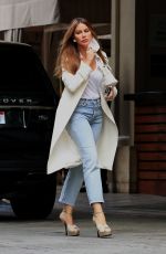 SOFIA VERGARA Out for Brunch at the Four Seasons Hotel in Beverly Hills 09/27/2021
