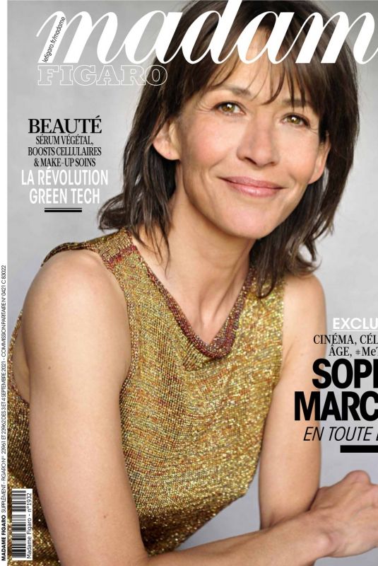 SOPHIE MARCEAU in Madame Figaro Magazine, Septemer 2021