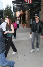 SOPHIE TURNER and Joe Jonas Leaves Greenwich Hotel in New York 09/25/2021