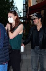 SOPHIE TURNER and Joe Jonas Leaves Greenwich Hotel in New York 09/25/2021